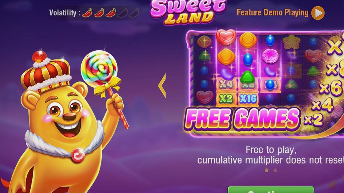 Sweet land · Tampilan Aplikasi STARLIGHT88