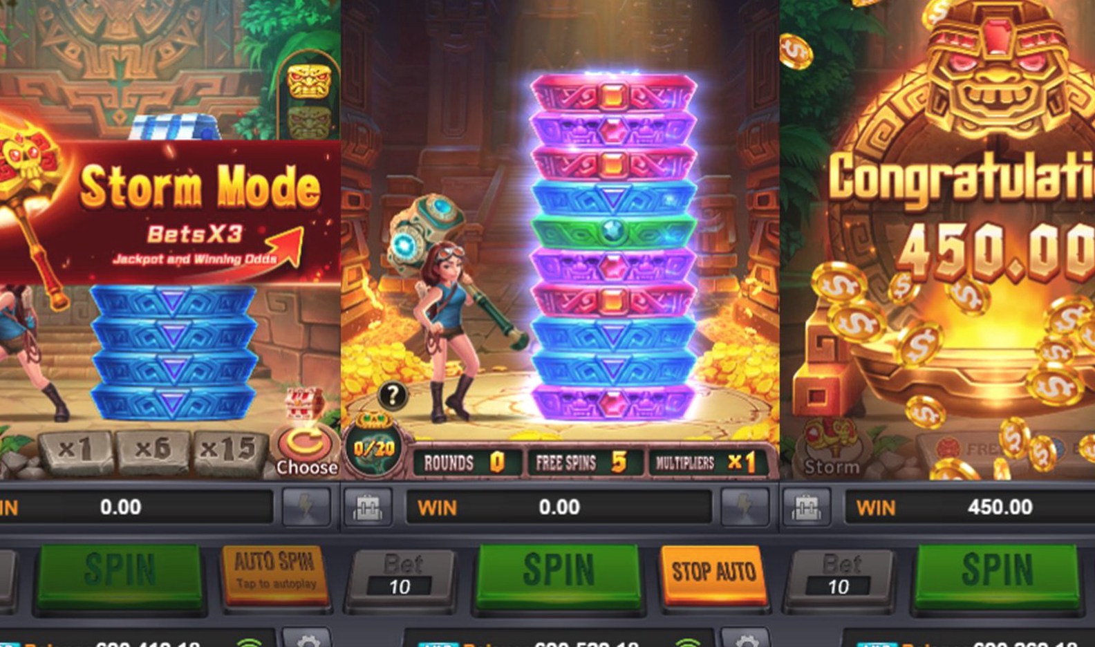 SECRET TREASURE · Tampilan Aplikasi STARLIGHT88